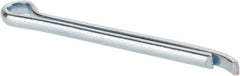 Made in USA - 5/32" Diam x 2" Long Hammerlock Cotter Pin - Grade 2, Zinc-Plated, Steel - Benchmark Tooling