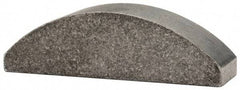 Made in USA - #1622-1 Standard Woodruff Key - 2-3/4" Long x 1/2" Wide, Steel - Benchmark Tooling