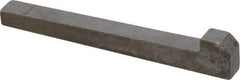 Made in USA - Gib Head Woodruff Key - 3-1/2" Long x 3/8" Wide, Carbon Steel - Benchmark Tooling