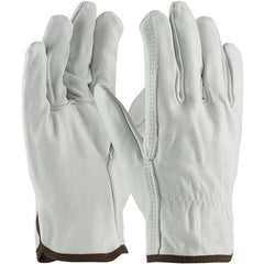 ‎68-101/XL Leather Drivers Gloves - Top Grain Cowhide Leather Drivers - Superior Grade - Straight Thumb - Exact Industrial Supply