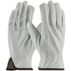 ‎68-162/XXL Leather Drivers Gloves - Top Grain Cowhide Leather Drivers - Economy Grade - Keystone Thumb - Exact Industrial Supply