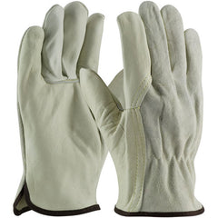 ‎68-162SB/XL Leather Drivers Gloves - Top Grain Cowhide Drivers - Reg Grd - Split Bk - Wing Thumb - Kevlar Stitch