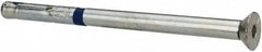 Powers Fasteners - 3/8" Diam, 3/8" Drill, 6" OAL, 1-3/4" Min Embedment Sleeve Concrete Anchor - Grade 5 Steel, Zinc-Plated Finish, Flat Head, Hex Drive - Benchmark Tooling