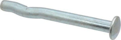 Powers Fasteners - 1/2" Diam, 1/2" Drill, 5" OAL, Split-Drive Concrete Anchor - Grade 8.2 Steel, Zinc-Plated Finish, Mushroom Head - Benchmark Tooling