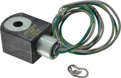Parker - 24 Volt, 18 Coil Lead Length, Class F, Solenoid Coil - 6.0 Watt, NEMA 4X Enclosure, Use with Parker Skinner Gold Ring Series Valves - Benchmark Tooling