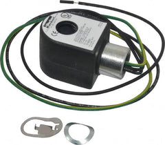 Parker - 24 Volt, 18 Coil Lead Length, Class F, Solenoid Coil - 11.0 Watt, NEMA 4X Enclosure, Use with Parker Skinner Gold Ring Series Valves - Benchmark Tooling