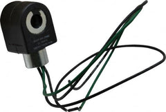 Parker - 120 Volt, 18 Coil Lead Length, Class F, Solenoid Coil - 11.0 Watt, NEMA 4X Enclosure, Use with Parker Skinner Gold Ring Series Valves - Benchmark Tooling
