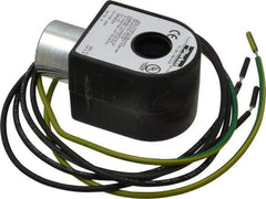 Parker - 24 Volt, 18 Coil Lead Length, Class F, Solenoid Coil - 16.0 Watt, NEMA 4X Enclosure, Use with Parker Skinner Gold Ring Series Valves - Benchmark Tooling