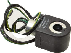 Parker - 240 Volt, 18 Coil Lead Length, Class F, Solenoid Coil - 16.0 Watt, NEMA 4X Enclosure, Use with Parker Skinner Gold Ring Series Valves - Benchmark Tooling