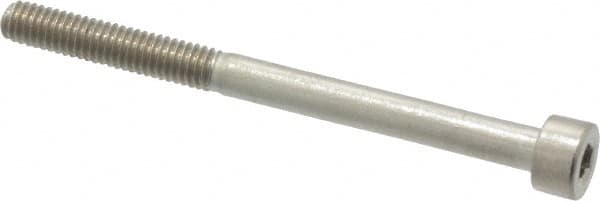 Value Collection - M4x0.70 Metric Coarse Hex Socket Drive, Socket Cap Screw - Grade 18-8 & Austenitic A2 Stainless Steel, Partially Threaded, 50mm Length Under Head - Benchmark Tooling