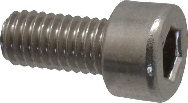 Value Collection - M5x0.80 Metric Coarse Hex Socket Drive, Socket Cap Screw - Grade 18-8 & Austenitic A2 Stainless Steel, Fully Threaded, 10mm Length Under Head - Benchmark Tooling