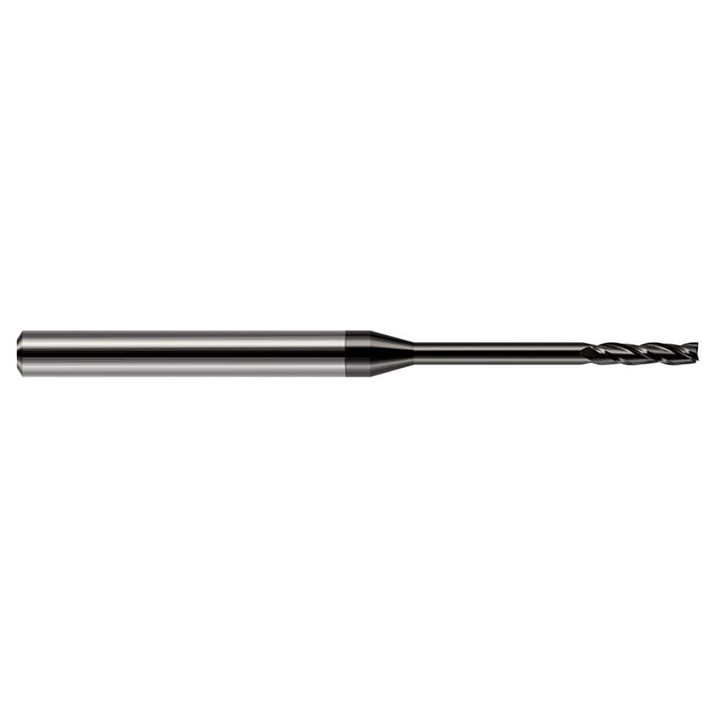 Harvey Tool - 1/8", 1" LOC, 1/8" Shank Diam, 2-1/2" OAL, 3 Flute Solid Carbide Square End Mill - Exact Industrial Supply