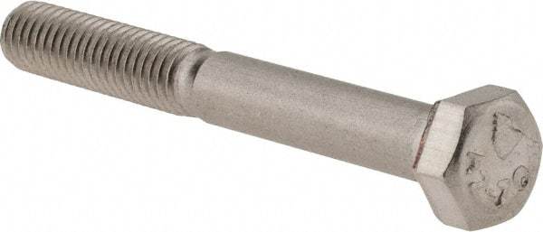 Value Collection - M5x0.80mm Metric Coarse, 40mm Length Under Head Hex Head Cap Screw - Partially Threaded, Grade 18-8 & Austenitic A2 Stainless Steel, 8mm Hex - Benchmark Tooling