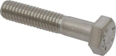Value Collection - M6x1.00mm Metric Coarse, 30mm Length Under Head Hex Head Cap Screw - Partially Threaded, Grade 18-8 & Austenitic A2 Stainless Steel, 10mm Hex - Benchmark Tooling