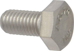 Value Collection - M10x1.50mm Metric Coarse, 20mm Length Under Head Hex Head Cap Screw - Fully Threaded, Grade 18-8 & Austenitic A2 Stainless Steel, 17mm Hex - Benchmark Tooling