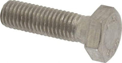 Value Collection - M10x1.50mm Metric Coarse, 35mm Length Under Head Hex Head Cap Screw - Partially Threaded, Grade 18-8 & Austenitic A2 Stainless Steel, 17mm Hex - Benchmark Tooling