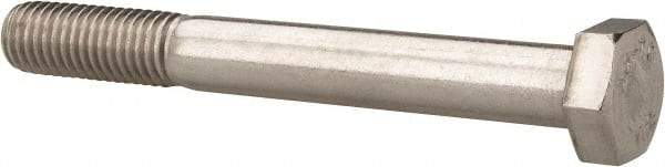 Value Collection - M12x1.75mm Metric Coarse, 100mm Length Under Head Hex Head Cap Screw - Partially Threaded, Grade 18-8 & Austenitic A2 Stainless Steel, 19mm Hex - Benchmark Tooling