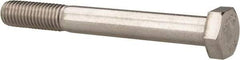Value Collection - M12x1.75mm Metric Coarse, 100mm Length Under Head Hex Head Cap Screw - Partially Threaded, Grade 18-8 & Austenitic A2 Stainless Steel, 19mm Hex - Benchmark Tooling