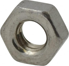 Value Collection - M4x0.70 Stainless Steel Right Hand Hex Nut - 7mm Across Flats, 3.2mm High, Uncoated - Benchmark Tooling