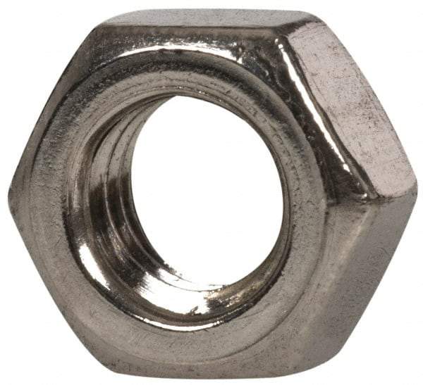 Value Collection - M5x0.80 Stainless Steel Right Hand Hex Nut - 8mm Across Flats, 4mm High, Uncoated - Benchmark Tooling