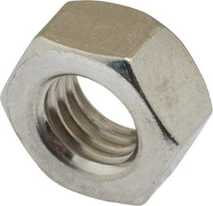 Value Collection - M14x2.00 Stainless Steel Right Hand Hex Nut - 22mm Across Flats, 11mm High, Uncoated - Benchmark Tooling