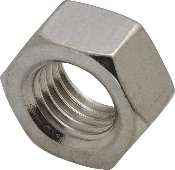 Value Collection - M20x2.50 Stainless Steel Right Hand Hex Nut - 30mm Across Flats, 16mm High, Uncoated - Benchmark Tooling