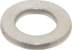 Value Collection - M6 Screw, Grade 18-8 Stainless Steel Standard Flat Washer - 6.4mm ID x 12mm OD, 1.6mm Thick - Benchmark Tooling