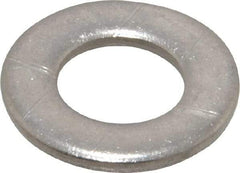 Value Collection - M8 Screw, Grade 18-8 Stainless Steel Standard Flat Washer - 8.4mm ID x 16mm OD, 1.6mm Thick - Benchmark Tooling