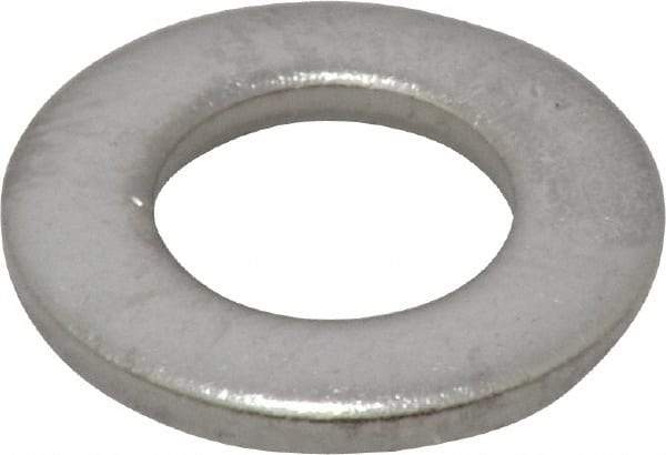 Value Collection - M10 Screw, Grade 18-8 Stainless Steel Standard Flat Washer - 10.5mm ID x 20mm OD, 2mm Thick - Benchmark Tooling