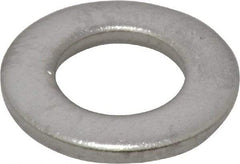 Value Collection - M10 Screw, Grade 18-8 Stainless Steel Standard Flat Washer - 10.5mm ID x 20mm OD, 2mm Thick - Benchmark Tooling