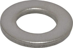 Value Collection - M12 Screw, Grade 18-8 Stainless Steel Standard Flat Washer - 13mm ID x 24mm OD, 2.5mm Thick - Benchmark Tooling