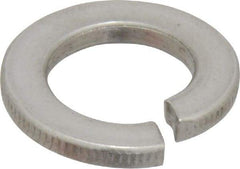 Value Collection - M12, 10.2mm ID, 2.5mm Thick Split Lock Washer - 18-8 Austenitic Grade A2 Stainless Steel, 12.2mm Min ID, 12.7mm Max ID, 21.1mm Max OD - Benchmark Tooling