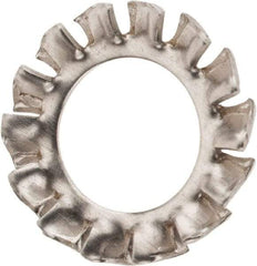 Value Collection - M8 Screw, 8.4mm ID, Stainless Steel External Tooth Lock Washer - 15mm OD, Grade 18-8 & Austenitic A2 - Benchmark Tooling