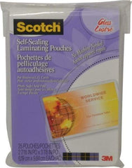 3M - Business Card and ID Protector Plastic Pouch - 3-7/8 Inch Wide x 2-7/16 Inch High - Benchmark Tooling