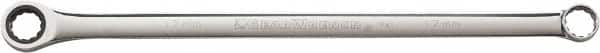 GearWrench - 1/2" 12 Point Ratcheting Box Wrench - Double End, Chrome Vanadium Steel, Polished Finish - Benchmark Tooling