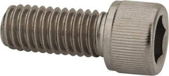 Value Collection - 7/16-14 UNC Hex Socket Drive, Socket Cap Screw - Grade 18-8 Stainless Steel, 1" Length Under Head - Benchmark Tooling