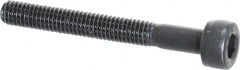 Value Collection - M3x0.50 Metric Coarse Hex Socket Drive, Socket Cap Screw - Grade 12.9 Alloy Steel, Black Oxide Finish, Partially Threaded, 25mm Length Under Head - Benchmark Tooling