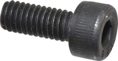 Value Collection - M4x0.70 Metric Coarse Hex Socket Drive, Socket Cap Screw - Grade 12.9 Alloy Steel, Black Oxide Finish, Fully Threaded, 10mm Length Under Head - Benchmark Tooling