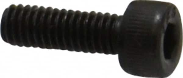 Value Collection - M4x0.70 Metric Coarse Hex Socket Drive, Socket Cap Screw - Grade 12.9 Alloy Steel, Black Oxide Finish, Fully Threaded, 12mm Length Under Head - Benchmark Tooling