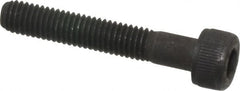 Hex Head Cap Screw: M5 x 0.80 x 30 mm, Grade 12.9 Alloy Steel, Black Oxide Finish Partially Threaded, 4 mm Hex