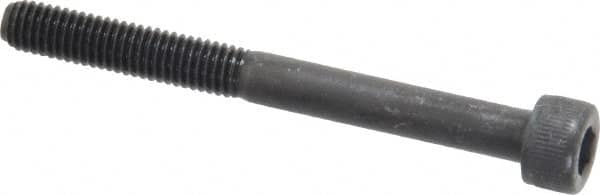 Value Collection - M5x0.80 Metric Coarse Hex Socket Drive, Socket Cap Screw - Grade 12.9 Alloy Steel, Black Oxide Finish, Partially Threaded, 50mm Length Under Head - Benchmark Tooling