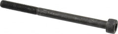 Value Collection - M5x0.80 Metric Coarse Hex Socket Drive, Socket Cap Screw - Grade 12.9 Alloy Steel, Black Oxide Finish, Partially Threaded, 65mm Length Under Head - Benchmark Tooling