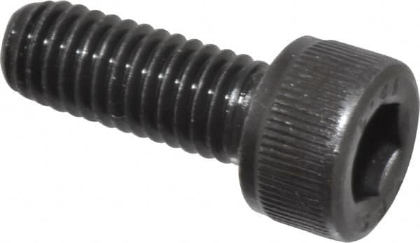 Value Collection - M6x1.00 Metric Coarse Hex Socket Drive, Socket Cap Screw - Grade 12.9 Alloy Steel, Black Oxide Finish, Fully Threaded, 16mm Length Under Head - Benchmark Tooling