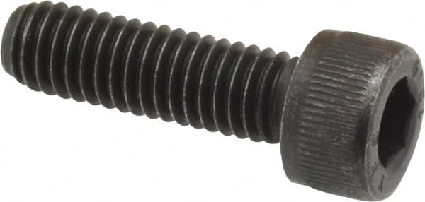 Value Collection - M6x1.00 Metric Coarse Hex Socket Drive, Socket Cap Screw - Grade 12.9 Alloy Steel, Black Oxide Finish, Fully Threaded, 20mm Length Under Head - Benchmark Tooling