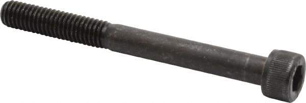 Value Collection - M6x1.00 Metric Coarse Hex Socket Drive, Socket Cap Screw - Grade 12.9 Alloy Steel, Black Oxide Finish, Partially Threaded, 60mm Length Under Head - Benchmark Tooling