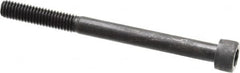 Value Collection - M6x1.00 Metric Coarse Hex Socket Drive, Socket Cap Screw - Grade 12.9 Alloy Steel, Black Oxide Finish, Partially Threaded, 70mm Length Under Head - Benchmark Tooling
