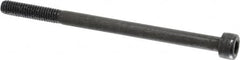 Value Collection - M6x1.00 Metric Coarse Hex Socket Drive, Socket Cap Screw - Grade 12.9 Alloy Steel, Black Oxide Finish, Partially Threaded, 90mm Length Under Head - Benchmark Tooling