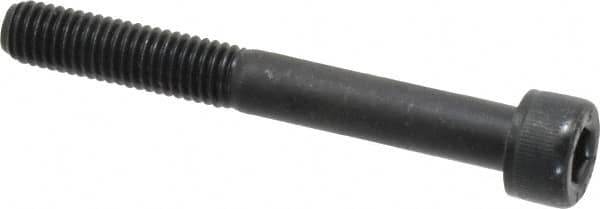 Value Collection - M8x1.25 Metric Coarse Hex Socket Drive, Socket Cap Screw - Grade 12.9 Alloy Steel, Black Oxide Finish, Partially Threaded, 65mm Length Under Head - Benchmark Tooling