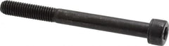 Value Collection - M8x1.25 Metric Coarse Hex Socket Drive, Socket Cap Screw - Grade 12.9 Alloy Steel, Black Oxide Finish, Partially Threaded, 80mm Length Under Head - Benchmark Tooling
