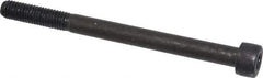 Value Collection - M8x1.25 Metric Coarse Hex Socket Drive, Socket Cap Screw - Grade 12.9 Alloy Steel, Black Oxide Finish, Partially Threaded, 100mm Length Under Head - Benchmark Tooling